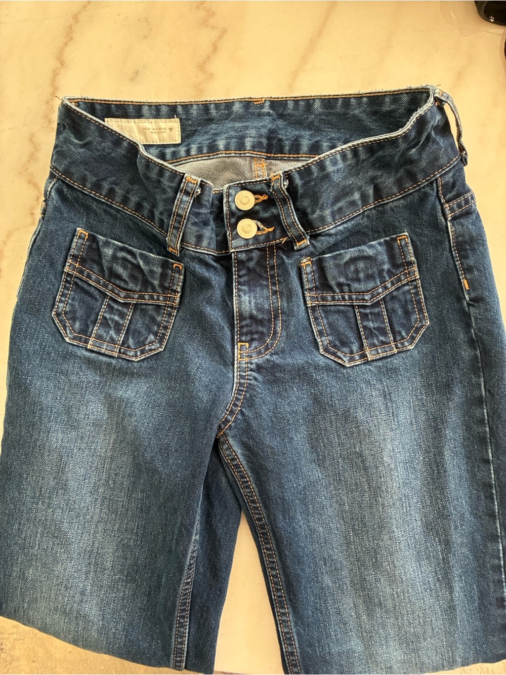 TRF LOW RISE POCKET JEANS Zara